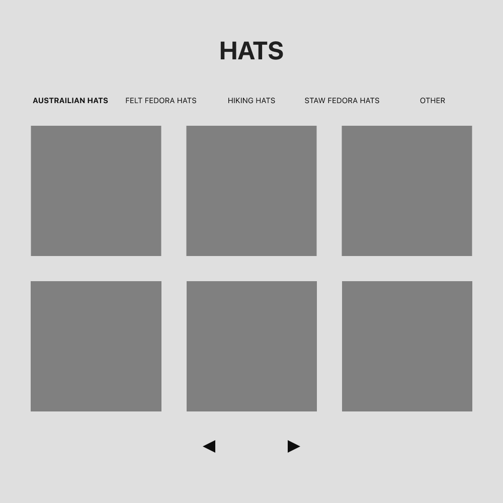 HAT SECTION WIREFRAME