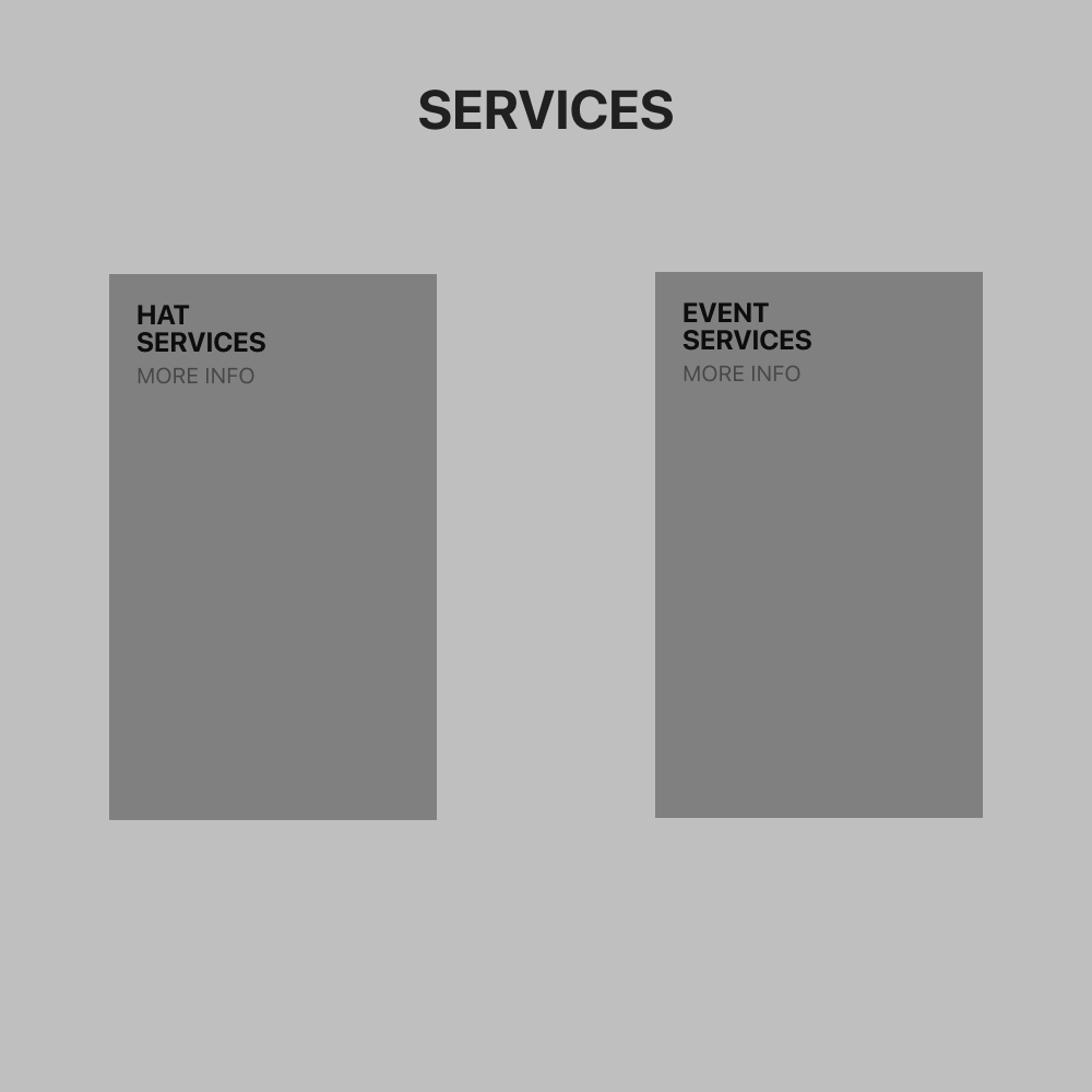 SERVICES SECTION WIREFRAME